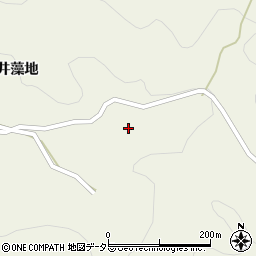 愛知県豊田市加塩町（白坂）周辺の地図