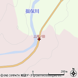 上井ノ田周辺の地図