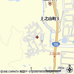 愛知県瀬戸市上之山町3丁目周辺の地図