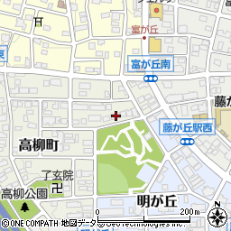 愛知県名古屋市名東区高柳町814周辺の地図