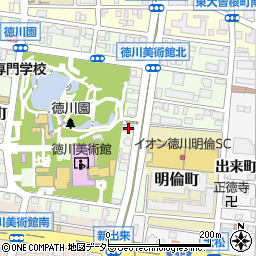 愛知県名古屋市東区徳川町1009周辺の地図