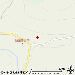 愛知県豊田市加塩町日面周辺の地図