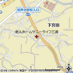 サニーライフ三浦周辺の地図