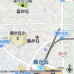 愛知県名古屋市名東区藤が丘84周辺の地図
