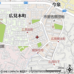 静岡県富士市広見東本町周辺の地図
