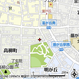 愛知県名古屋市名東区高柳町813周辺の地図