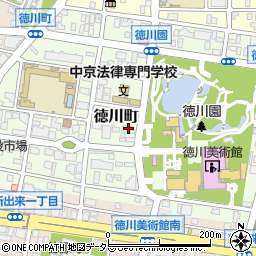 愛知県名古屋市東区徳川町1212周辺の地図