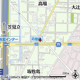 ファミリーマート福島店周辺の地図