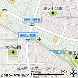 愛知県長久手市鴨田1210周辺の地図