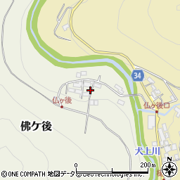滋賀県犬上郡多賀町佛ケ後247周辺の地図