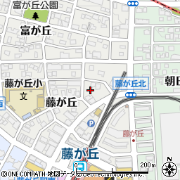 愛知県名古屋市名東区藤が丘81周辺の地図