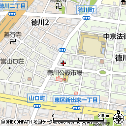 愛知県名古屋市東区徳川町1414周辺の地図
