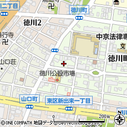 愛知県名古屋市東区徳川町1411周辺の地図