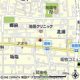ＢＯＯＫＳえみたす　甚目寺店周辺の地図