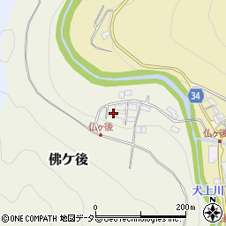 滋賀県犬上郡多賀町佛ケ後256周辺の地図