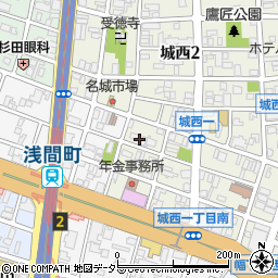 中京東海予約センター周辺の地図