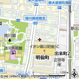 愛知県名古屋市東区徳川町2701周辺の地図