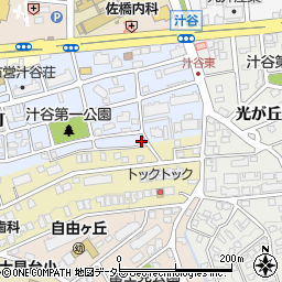 愛知県名古屋市千種区汁谷町151周辺の地図