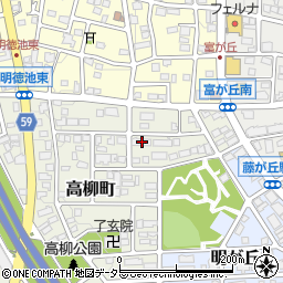 愛知県名古屋市名東区高柳町803周辺の地図
