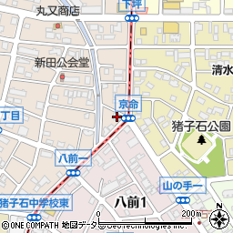 神尾ビル周辺の地図
