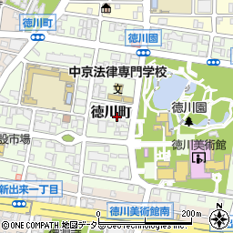 愛知県名古屋市東区徳川町1208周辺の地図