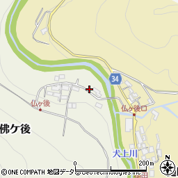 滋賀県犬上郡多賀町佛ケ後180周辺の地図