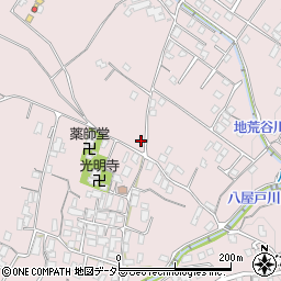 滋賀県大津市八屋戸1592-1周辺の地図