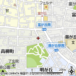 愛知県名古屋市名東区高柳町810周辺の地図