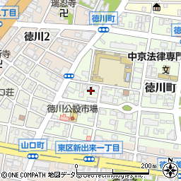 愛知県名古屋市東区徳川町1410周辺の地図