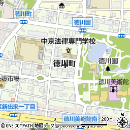 愛知県名古屋市東区徳川町1207周辺の地図