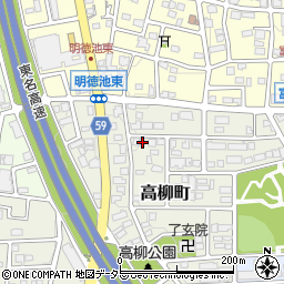 愛知県名古屋市名東区高柳町1001周辺の地図