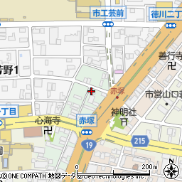 桜すし 本店周辺の地図