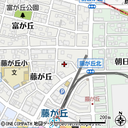 愛知県名古屋市名東区藤が丘73周辺の地図