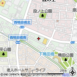 愛知県長久手市鴨田204周辺の地図