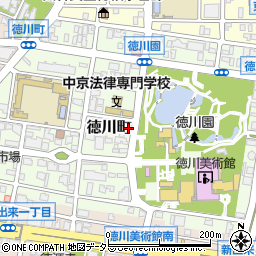 愛知県名古屋市東区徳川町1211周辺の地図