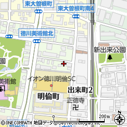 愛知県名古屋市東区徳川町2713周辺の地図