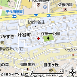 愛知県名古屋市千種区汁谷町78周辺の地図