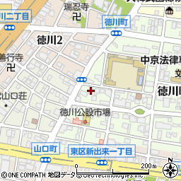 愛知県名古屋市東区徳川町1405周辺の地図