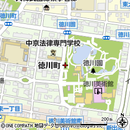愛知県名古屋市東区徳川町周辺の地図