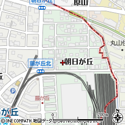 愛知県名古屋市名東区朝日が丘69周辺の地図