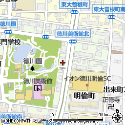 愛知県名古屋市東区徳川町1008周辺の地図