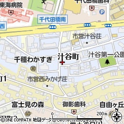 愛知県名古屋市千種区汁谷町48周辺の地図