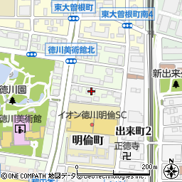 愛知県名古屋市東区徳川町2708周辺の地図