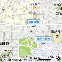 愛知県名古屋市名東区高柳町707周辺の地図