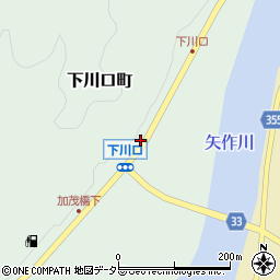 愛知県豊田市下川口町道喜周辺の地図