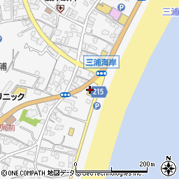 マクドナルド三浦海岸店周辺の地図