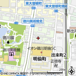 愛知県名古屋市東区徳川町2706周辺の地図
