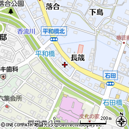 愛知県長久手市岩作長筬110周辺の地図