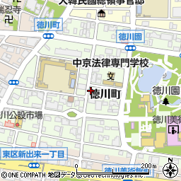 愛知県名古屋市東区徳川町1203周辺の地図