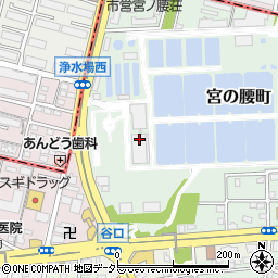 愛知県名古屋市千種区宮の腰町周辺の地図